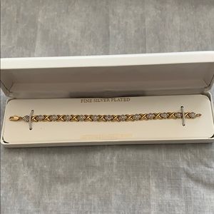 Fine silver plated bracelet